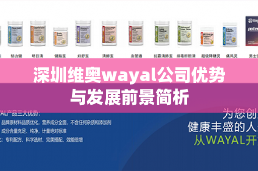 深圳维奥wayal公司优势与发展前景简析第1张-Wayal唯奥公司