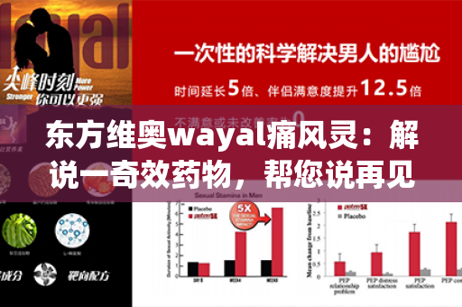 东方维奥wayal痛风灵：解说一奇效药物，帮您说再见痛风！