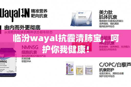 临汾wayal抗霾清肺宝，呵护你我健康！第1张-Wayal唯奥公司