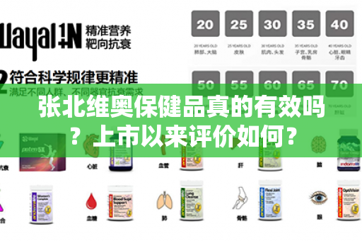 张北维奥保健品真的有效吗？上市以来评价如何？第1张-Wayal唯奥公司