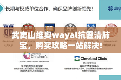 武夷山维奥wayal抗霾清肺宝，购买攻略一站解决!第1张-Wayal唯奥公司