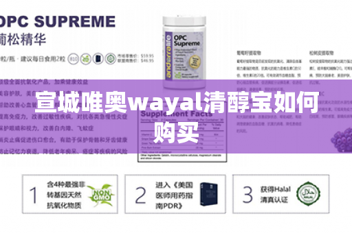 宣城唯奥wayal清醇宝如何购买第1张-Wayal唯奥公司