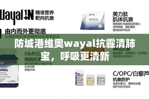 防城港维奥wayal抗霾清肺宝，呼吸更清新第1张-Wayal唯奥公司