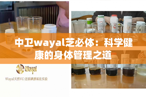 中卫wayal芝必体：科学健康的身体管理之道