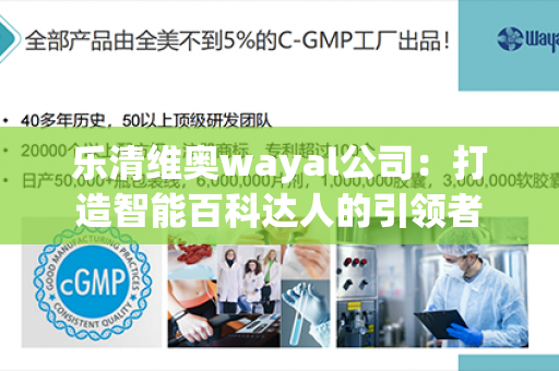 乐清维奥wayal公司：打造智能百科达人的引领者