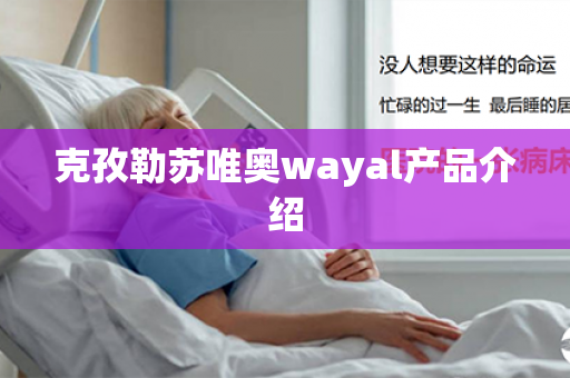 克孜勒苏唯奥wayal产品介绍