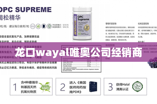 龙口wayal唯奥公司经销商第1张-Wayal唯奥公司