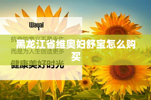 黑龙江省维奥妇舒宝怎么购买第1张-Wayal唯奥公司