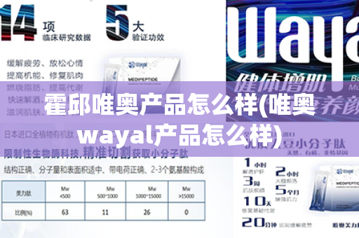 霍邱唯奥产品怎么样(唯奥wayal产品怎么样)