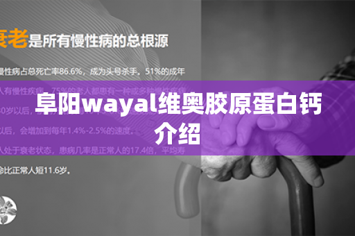 阜阳wayal维奥胶原蛋白钙介绍