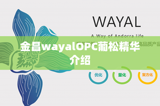 金昌wayalOPC葡松精华介绍