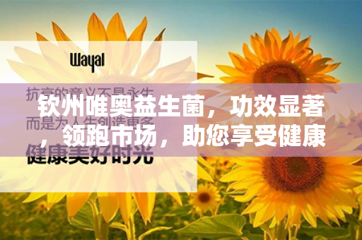 钦州唯奥益生菌，功效显著，领跑市场，助您享受健康生活！第1张-Wayal唯奥公司