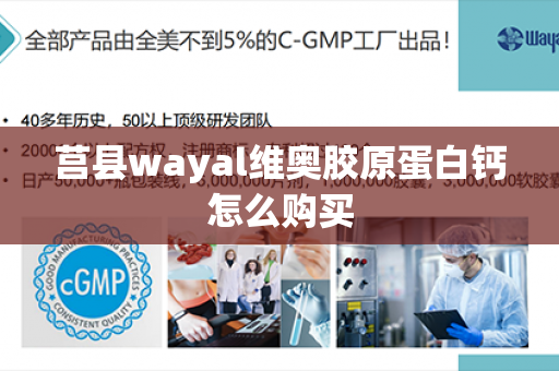 莒县wayal维奥胶原蛋白钙怎么购买第1张-Wayal唯奥公司