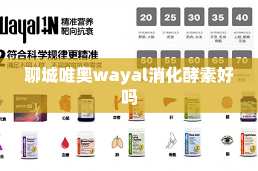 聊城唯奥wayal消化酵素好吗第1张-Wayal唯奥公司