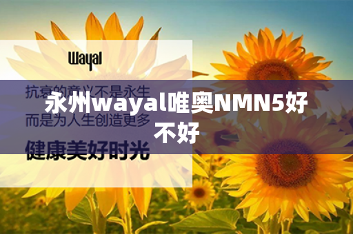 永州wayal唯奥NMN5好不好