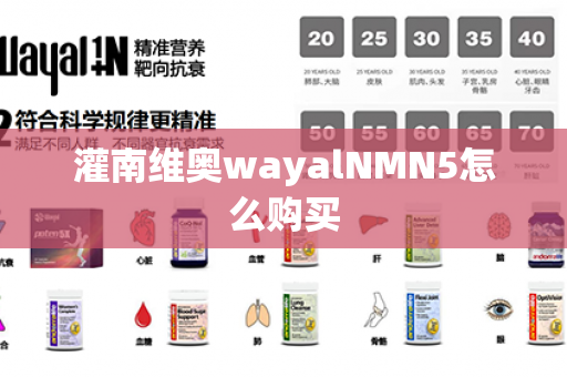 灌南维奥wayalNMN5怎么购买