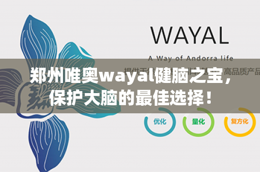 郑州唯奥wayal健脑之宝，保护大脑的最佳选择！