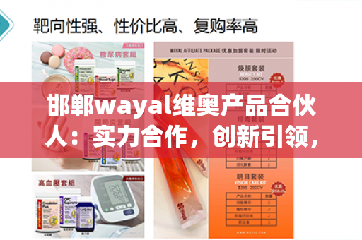 邯郸wayal维奥产品合伙人：实力合作，创新引领，共创辉煌！