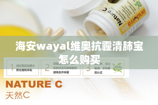 海安wayal维奥抗霾清肺宝怎么购买第1张-Wayal唯奥公司