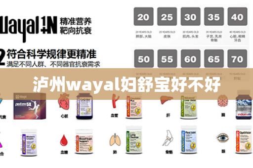 泸州wayal妇舒宝好不好第1张-Wayal唯奥公司