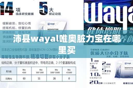 沛县wayal唯奥脏力宝在哪里买第1张-Wayal唯奥公司