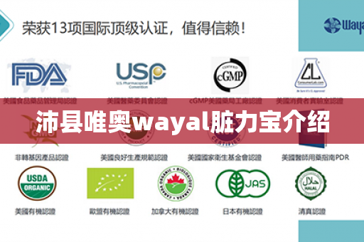 沛县唯奥wayal脏力宝介绍第1张-Wayal唯奥公司