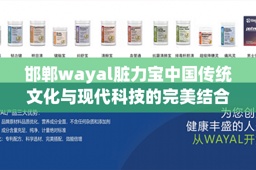 邯郸wayal脏力宝中国传统文化与现代科技的完美结合