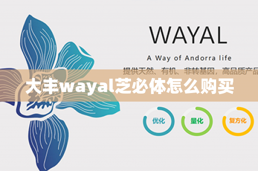 大丰wayal芝必体怎么购买