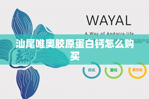 汕尾唯奥胶原蛋白钙怎么购买第1张-Wayal唯奥公司