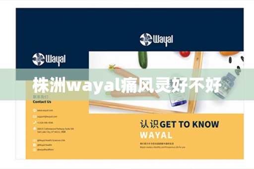 株洲wayal痛风灵好不好第1张-Wayal唯奥公司