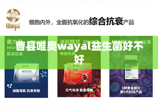 曹县唯奥wayal益生菌好不好