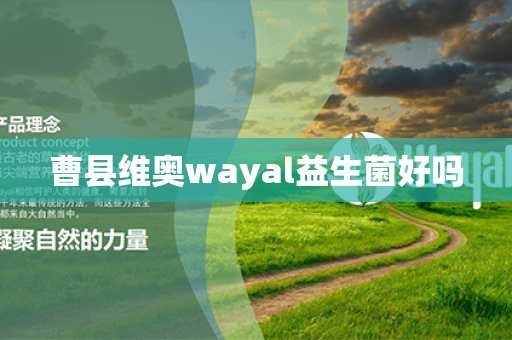 曹县维奥wayal益生菌好吗第1张-Wayal唯奥公司