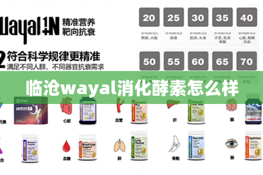 临沧wayal消化酵素怎么样第1张-Wayal唯奥公司