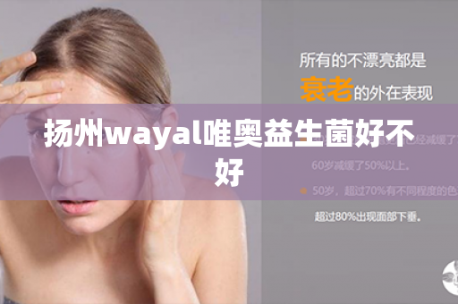 扬州wayal唯奥益生菌好不好