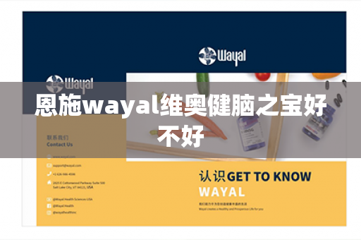 恩施wayal维奥健脑之宝好不好第1张-Wayal唯奥公司