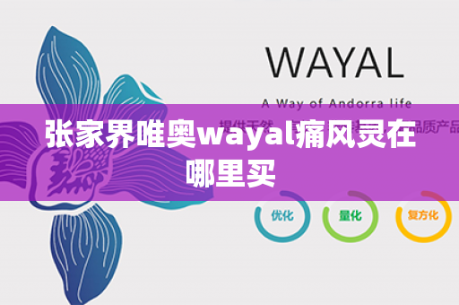 张家界唯奥wayal痛风灵在哪里买