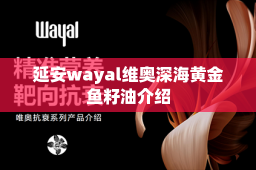 延安wayal维奥深海黄金鱼籽油介绍第1张-Wayal唯奥公司