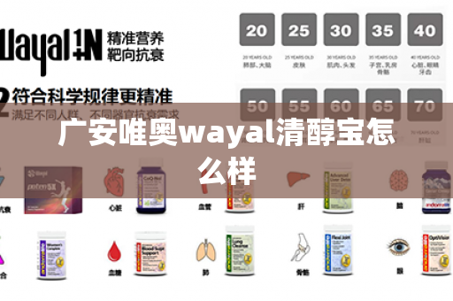 广安唯奥wayal清醇宝怎么样第1张-Wayal唯奥公司