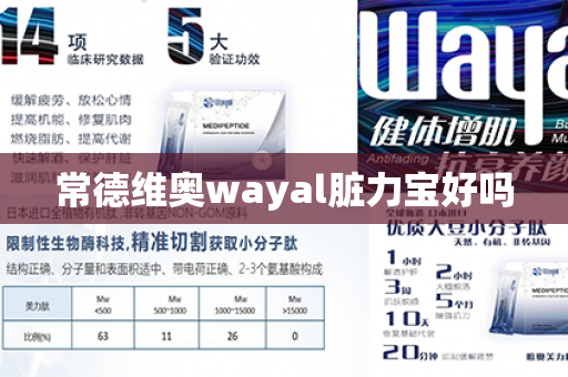 常德维奥wayal脏力宝好吗第1张-Wayal唯奥公司