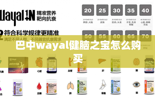 巴中wayal健脑之宝怎么购买