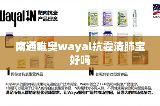 南通唯奥wayal抗霾清肺宝好吗第1张-Wayal唯奥公司