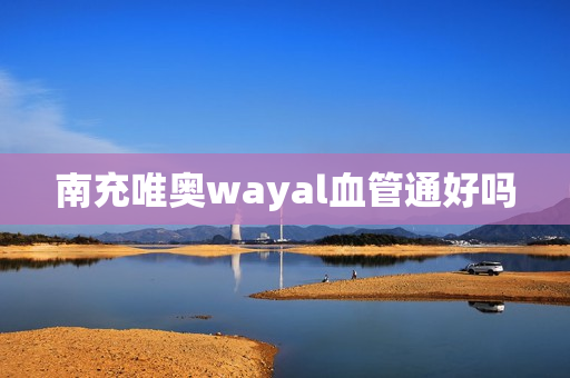 南充唯奥wayal血管通好吗