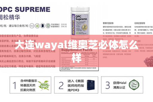 大连wayal维奥芝必体怎么样