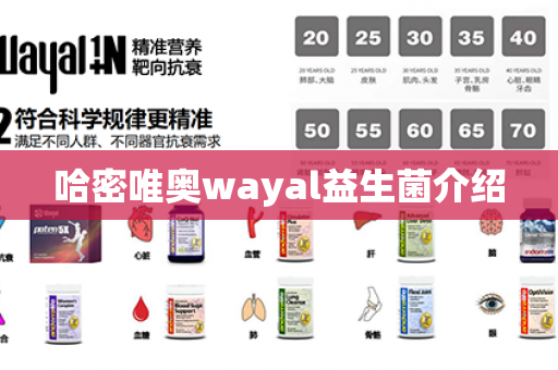 哈密唯奥wayal益生菌介绍