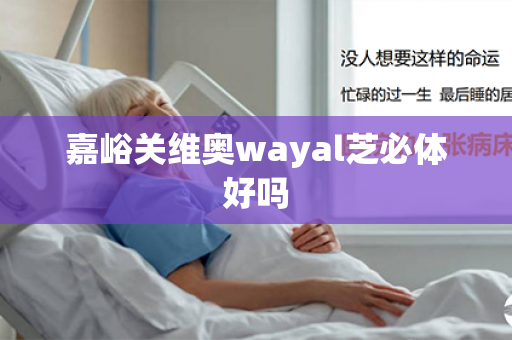 嘉峪关维奥wayal芝必体好吗第1张-Wayal唯奥公司