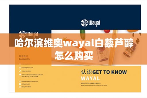 哈尔滨维奥wayal白藜芦醇怎么购买第1张-Wayal唯奥公司