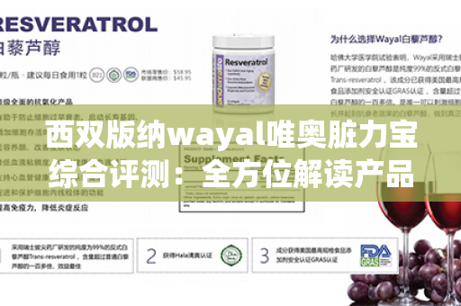 西双版纳wayal唯奥脏力宝综合评测：全方位解读产品吸引力及效果