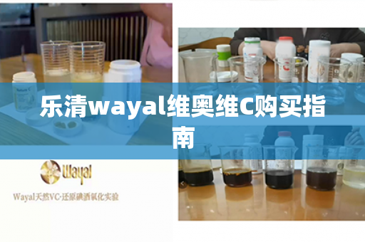 乐清wayal维奥维C购买指南