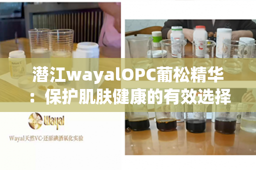 潜江wayalOPC葡松精华：保护肌肤健康的有效选择