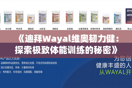 《迪拜Wayal维奥韧力健：探索极致体能训练的秘密》